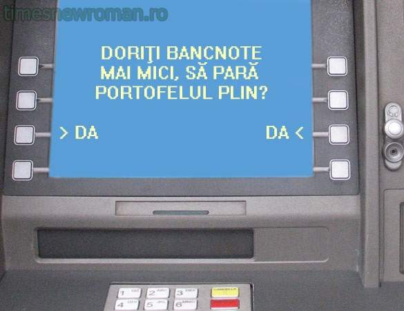 Fotogalerie! 10 mesaje pe care le vom întâlni în curând pe ecranul bancomatelor