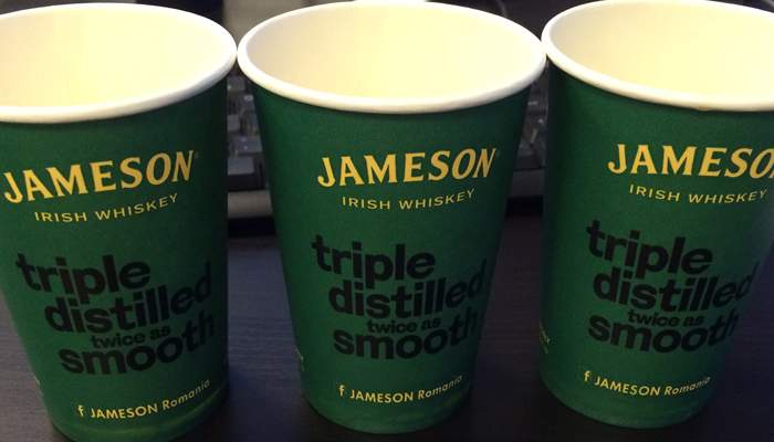 Moment cultural. Redacţia a degustat un Jameson, whiskey autentic irlandez