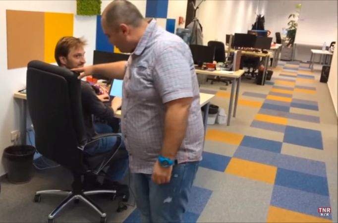 VIDEO! TNR a făcut un test drive pentru scaune de birou
