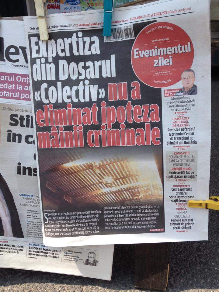 Jurnalism penibil la EVZ! Ce alte 10 ipoteze n-au fost excluse de expertiza Colectiv