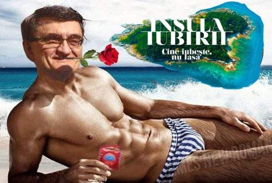 Jos textila, fetelor! Ispita Victor Ciorbea a ajuns pe Insula Iubirii