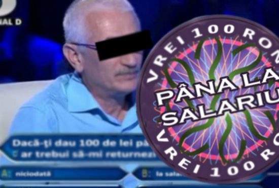 Noul „Vrei să fii milionar”, depăşit în audienţă de „Vrei 100 de lei până la salariu”