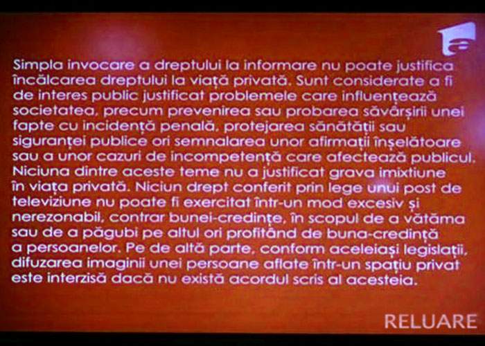Antena 1 va difuza toată săptămâna selecţiuni şi reluări din pauza de 10 minute impusă de CNA!
