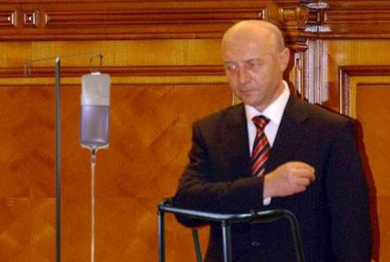B1 TV a difuzat din greşeală secvenţe din al cincilea mandat al lui Băsescu!