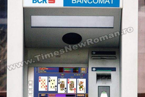 Un bancomat din Rădăuți și-a pierdut toți banii la un joc de poker
