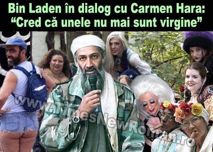 Carmen Hara a stat de vorbă cu Osama bin Laden imediat după moartea sa