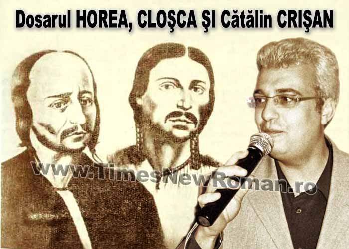 Cătălin Crişan, reţinut de DNA în dosarul Horea, Cloşca şi Crişan