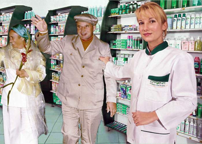 Farmaciile Catena au un nou spot tv pentru nostalgici, cu Nicolae şi Elena Ceauşescu