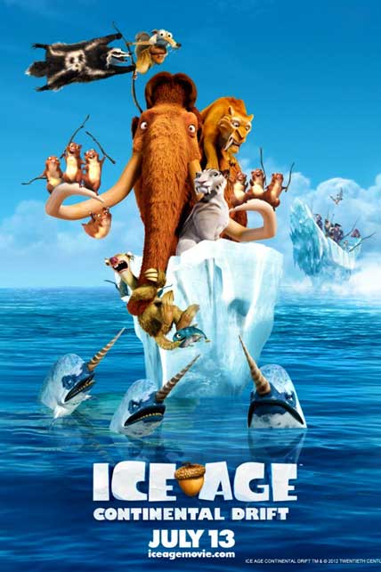 Ice Age: Continental Drift – Mamuţii îşi arată vârsta!