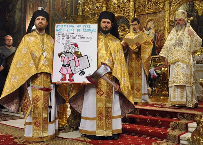 Patriarhia a pronunţat o sentinţă de condamnare la moarte pentru străinii care fac glume cu români