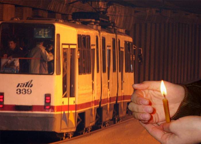 În noaptea de Înviere a fost arestat un psihopat care picura ceară pe călătorii din tramvaiul 41