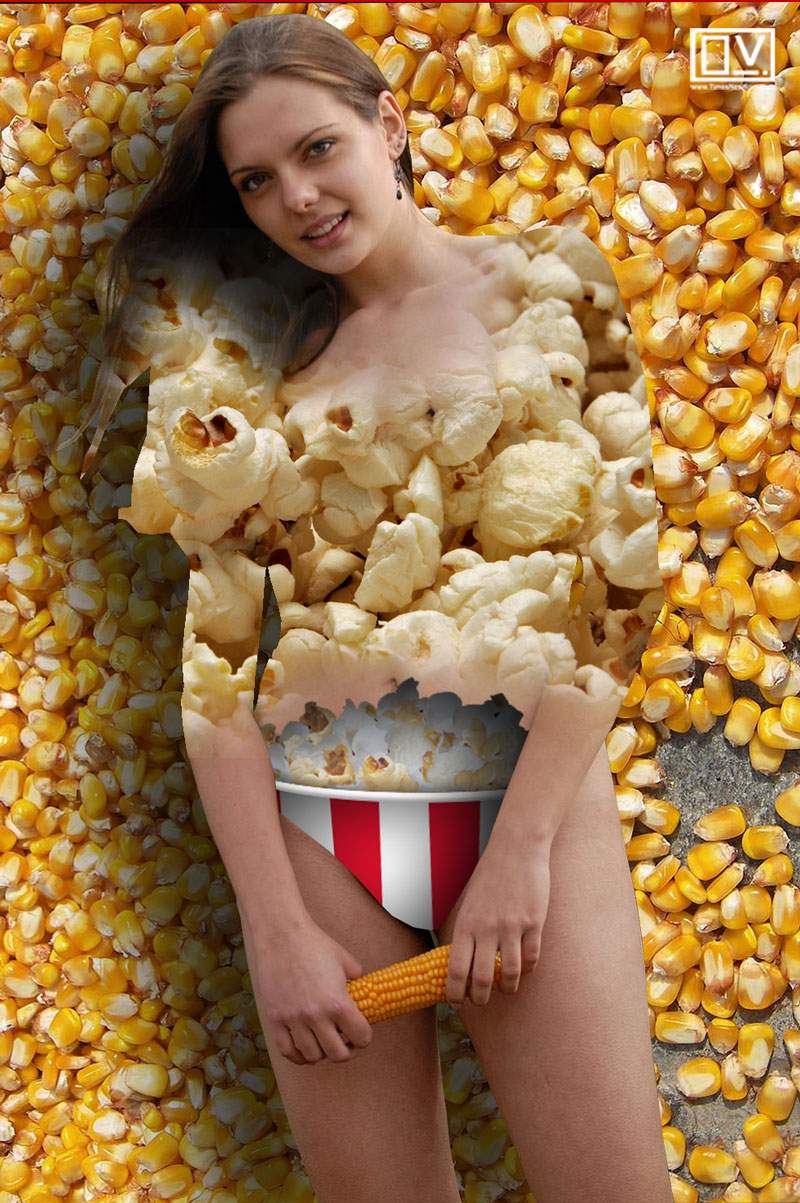 Popcorn girl