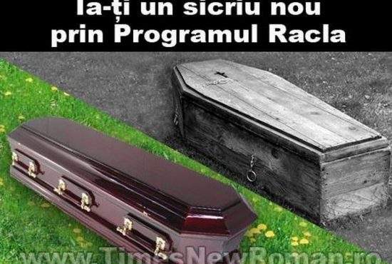Programul Racla 2011, pentru întinerirea parcului de sicrie al ţării