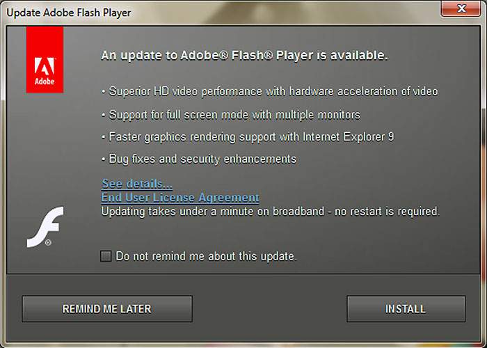 Ultimele update-uri de Adobe Flash rezolvă problema calculatoarelor care funcţionau perfect