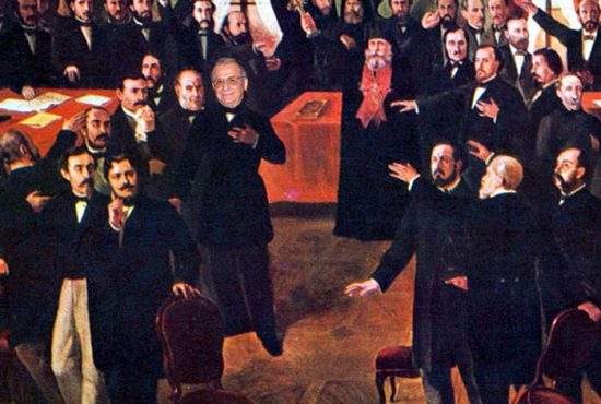 Vanghelie i-a mulţumit lui Iliescu pentru că a făcut Unirea Principatelor din 1859