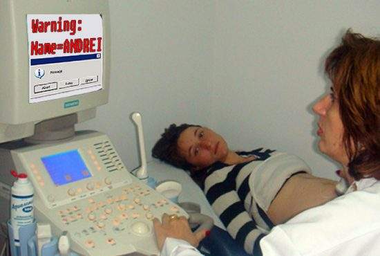 Viitorii părinţi vor putea afla numele copiilor încă din luna a treia de sarcină!