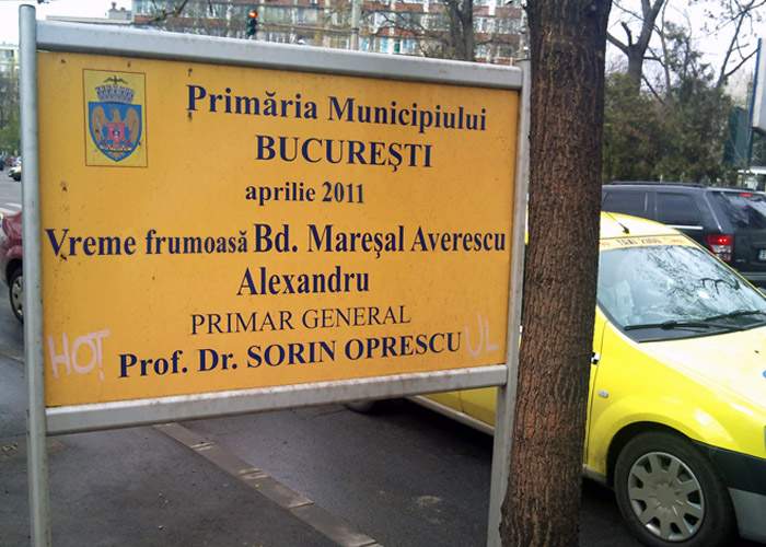 Oprescu se laudă că a început distribuirea de vreme frumoasă în mai multe zone din Capitală