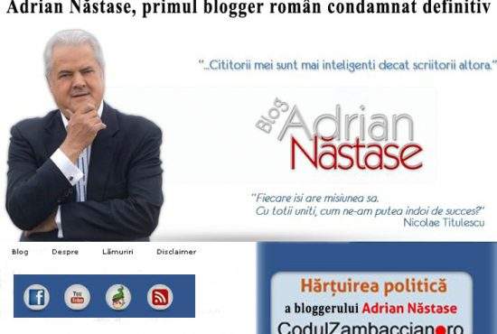 Presa internaţională: Adrian Năstase, primul blogger român condamnat definitiv
