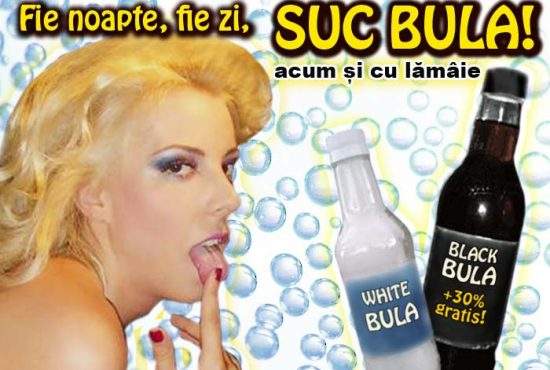 Alina Plugaru face reclamă la o băutură răcoritoare acidulată: „Suc Bula, fenomenal!”