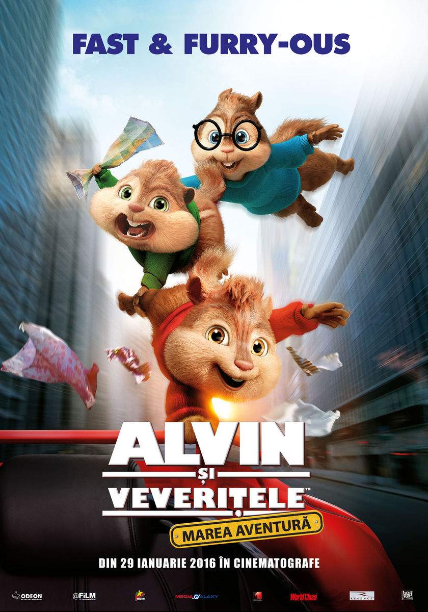 Alvin and the Chipmunks: The Road Chip (2015) – Merită câteva alune