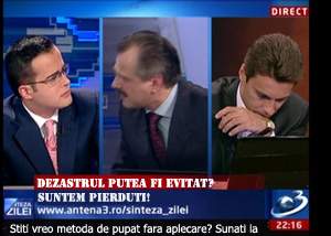 Panică în Antena3: Medicii i-au interzis lui Voiculescu să se aplece