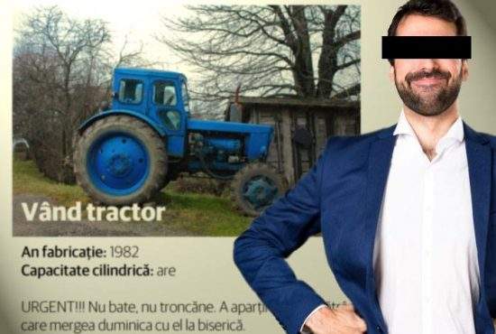 Pentru că la angajare i se cerea experienţă în vânzări, un român a ţinut 3 luni pe un site anunţul “Vând tractor”