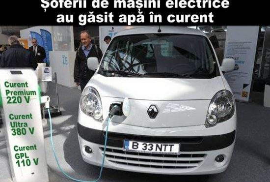Proprietarii de mașini electrice se plâng că li se pune apă în curent