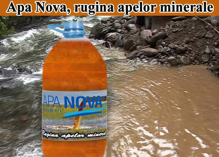 Apa Nova Bucureşti, noua „rugină a apelor minerale”