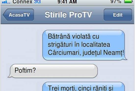 ProTv lansează iViol, aplicaţia care monitorizează în timp real crimele şi violurile din România