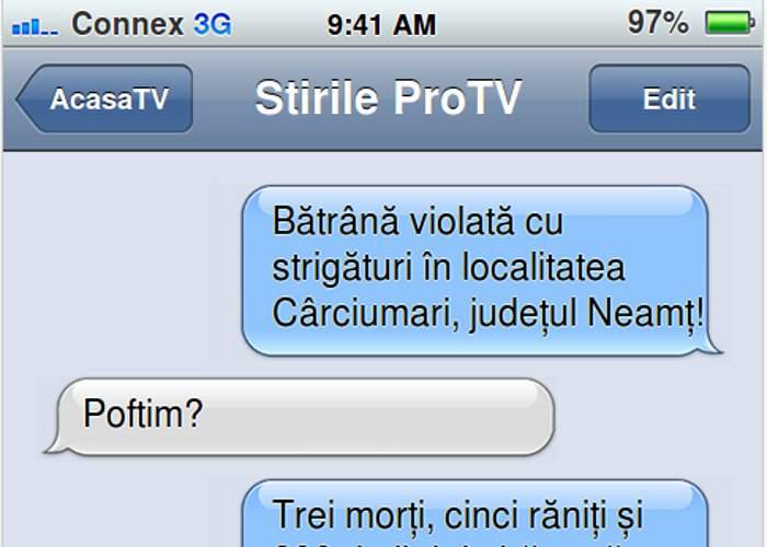 ProTv lansează iViol, aplicaţia care monitorizează în timp real crimele şi violurile din România