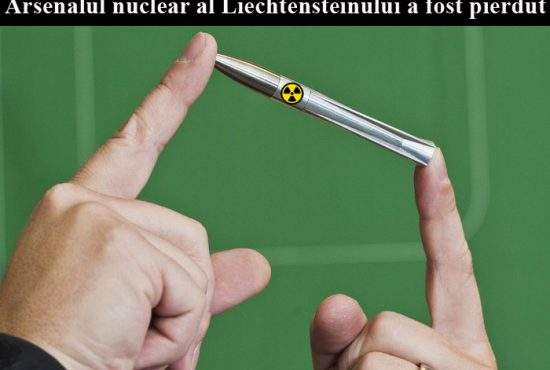 Arsenalul nuclear al Liechtensteinului, dat dispărut! A fost scăpat într-o gură de canal