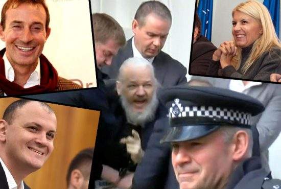 Udrea, Ghiţă şi Mazăre râd de Assange: “Te-au săltat, fraiere!”