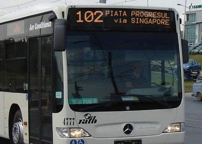 Smart City. Gabi Firea a inaugurat primul autobuz fără şofer, doar cu o cărămidă pe pedala de acceleraţie
