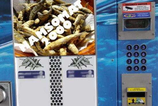 În Vamă s-au instalat automate de hamsii pentru corporatiştii care nu ştiu să cumpere mâncare altfel