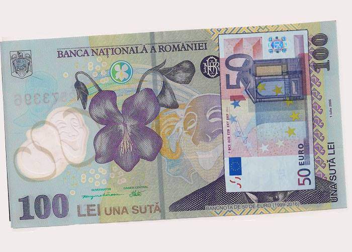 După SUA, și România schimbă bancnotele: Pe cea de 100 de lei va apărea o hârtie de 50 de euro