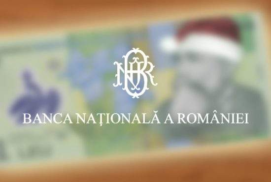 Poza zilei! BNR, gest frumos pentru românii săraci: au lansat bancnota de 1 leu cu Moş Crăciun