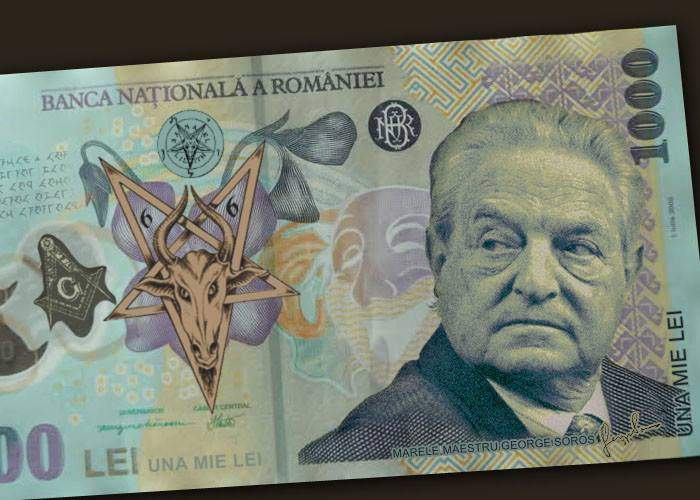 România nu se mai ascunde. De 1 Decembrie lansăm bancnota de 1000 lei, cu chipul lui Soros