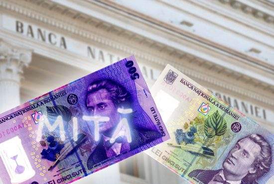 Nou amendament la legea graţierii: bancnotele pe care scrie “Mită” pot fi schimbate la BNR cu unele normale