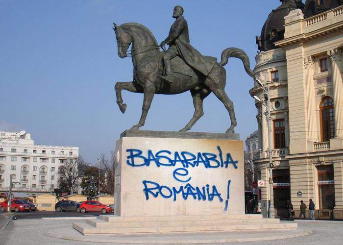 Nu-i lăsăm singuri pe frații de peste Prut! Vom dubla numărul de grafitti-uri „Basarabia e România”