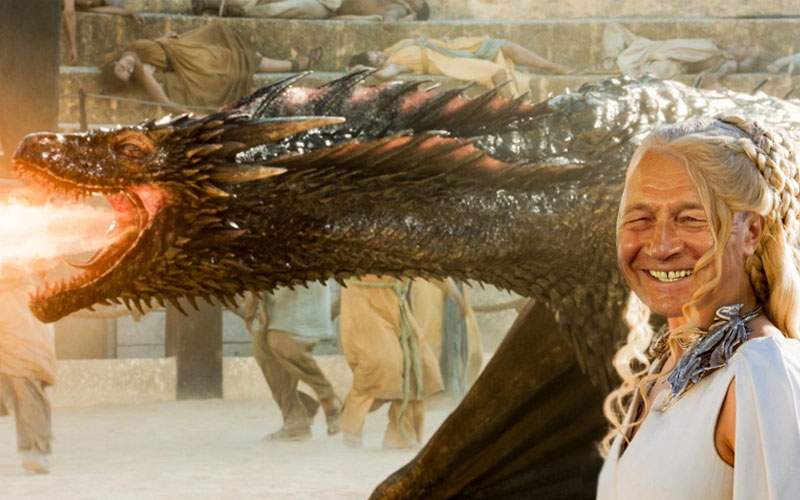 Situaţia din Moldova se complică! A venit şi Băsescu cu trei dragoni şi nişte dothraki