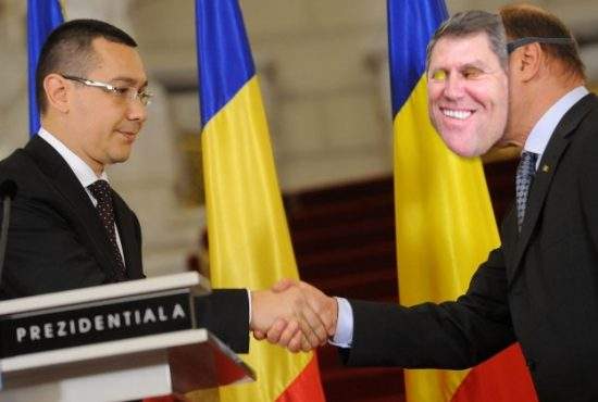 Disperaţi, liderii ACL îl imploră pe Băsescu să meargă costumat în Iohannis la următoarea dezbatere
