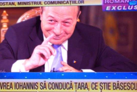 Băsescu promite că se lasă de băut după ce a aflat că aseară a fost la RTV