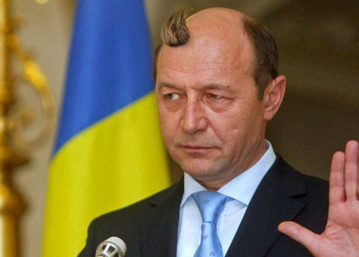 Minune dumnezeiască: În locul unde a fost scuipat Băsescu în chelie a început să crească păr