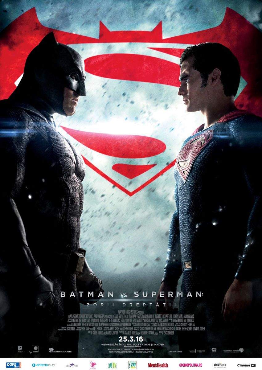 Batman v Superman: Dawn of Justice (2016) 3D – Viața e un meci la categoria nu prea