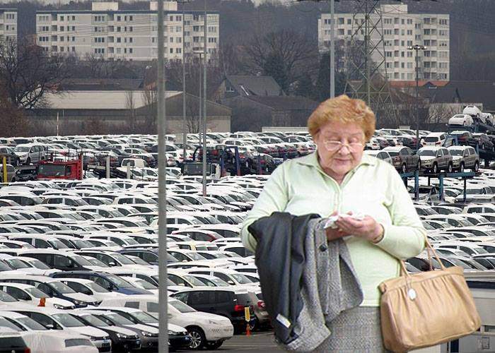 Samsarii nu minţeau! A fost găsită o bătrânică din Germania care are 60.000 de Golfuri, cu care merge doar până la piaţă