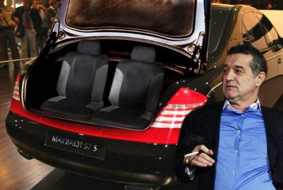 Becali a comandat un Maybach cu 2 locuri în portbagaj