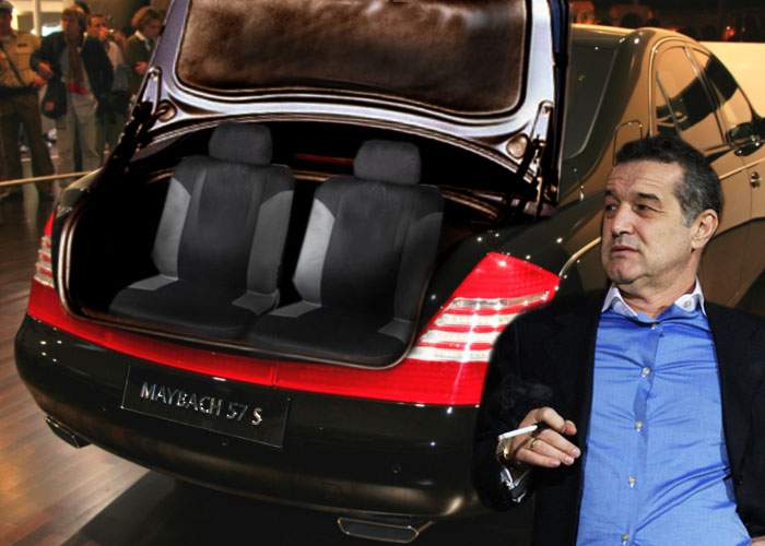 Becali a comandat un Maybach cu 2 locuri în portbagaj