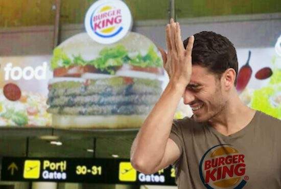 Burger King revine în România ca să închidă restaurantul din aeroport, de care uitase