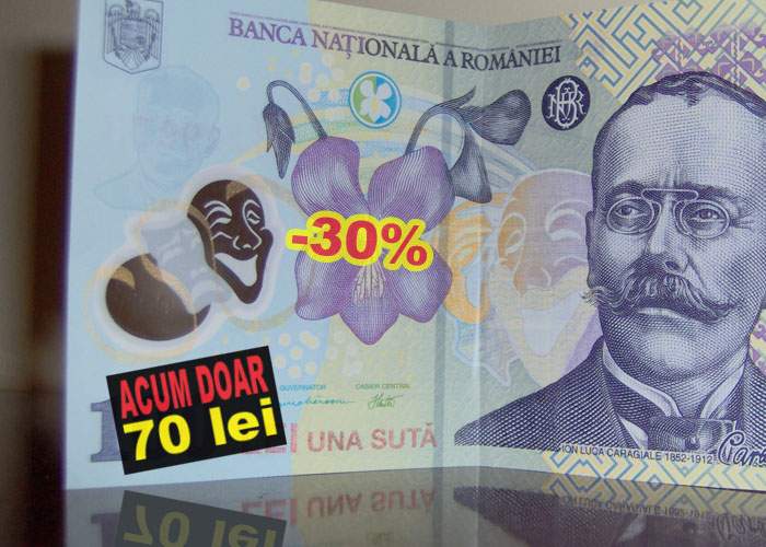 Isărescu anunţă reduceri de Black Friday: „Bancnota de 100 de lei va valora doar 70”