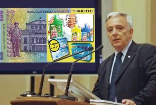 BNR va tipări reclame pe bancnote, ca să mai scoată un ban